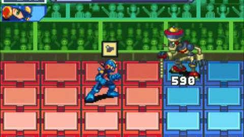 Megaman Battle Network 4 Blue Moon - TopMan