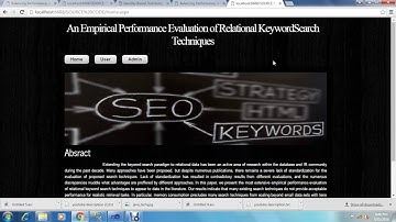 An Empirical Performance Evaluation of Relational Keyword Search Techniques | 1Crore Projects