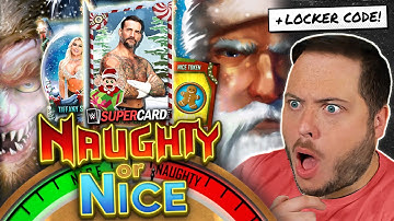 How To Beat NAUGHTY or NICE in WWE SuperCard! What to Choose, SECRETS and a NEW CODE!