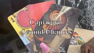 Capricorn ♑️ July 2022 Tarot Reading Second Chances