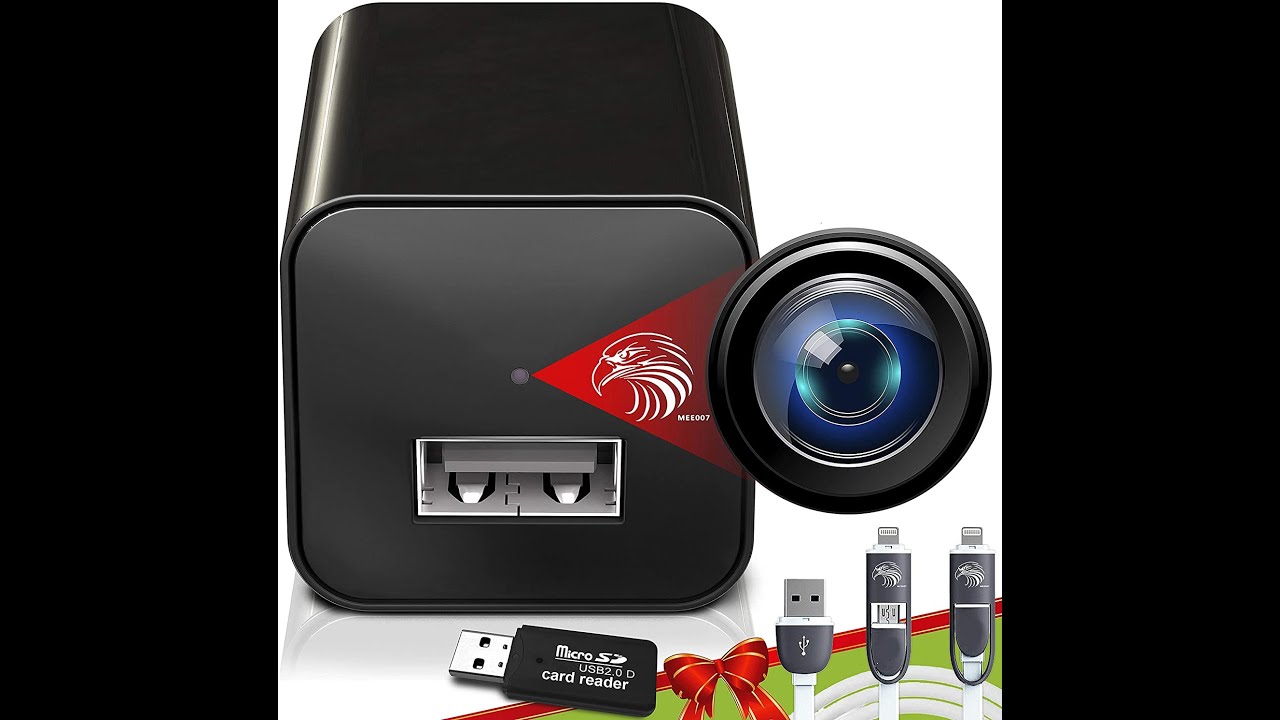 Mini Hidden Spy Camera 1080p Hd - Usb Security Surveillance-