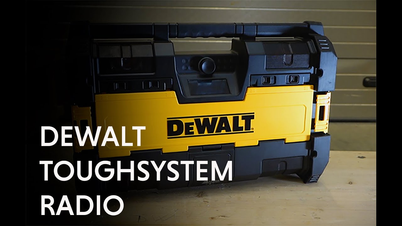Dewalt DWST1-75663 Toughsystem Radio with from Toolstop YouTube