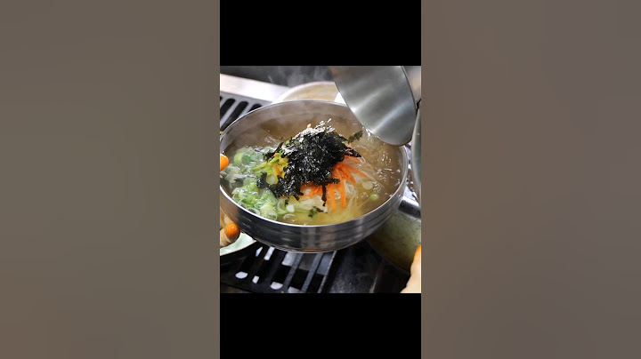 감당 안되게 퍼주는 손큰 이모 국수집?! 넉넉한 인심에 맛까지 있는 곳 Korean street food