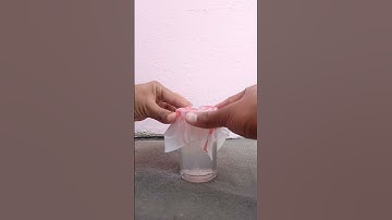 Tissue paper vs water glass #shorts #ytguru Tech with experiments by Nitesh #yttrending