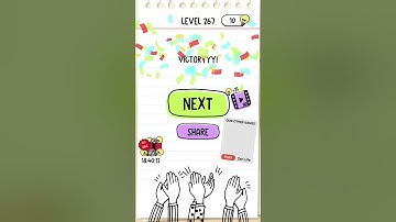 Brain Test Level 266-270 Tricky Puzzle #braintest #gaming #shortvideoyoutube