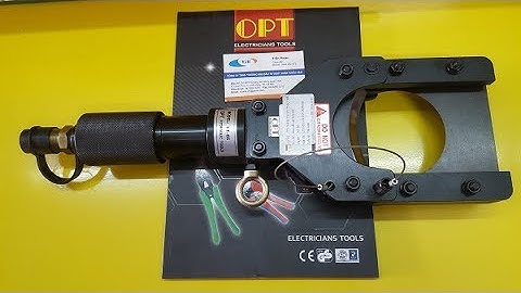 Đầu cắt cáp thủy lực OPT HT-85
