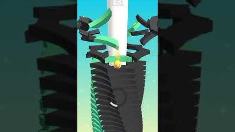 Stack Ball | All Levels Gameplay Walkthrough | New Level 156 | ios, android, Mobile Game #shorts