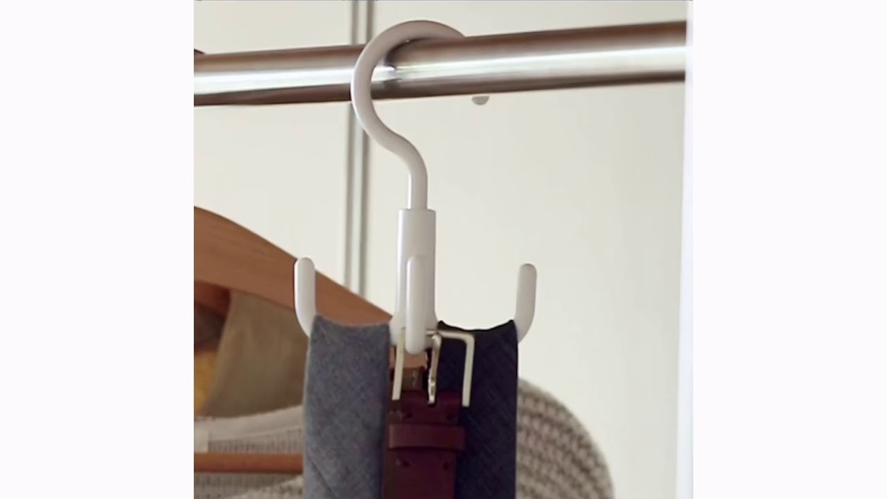 The Spinning Multiple Uses Hanger Demo YouTube