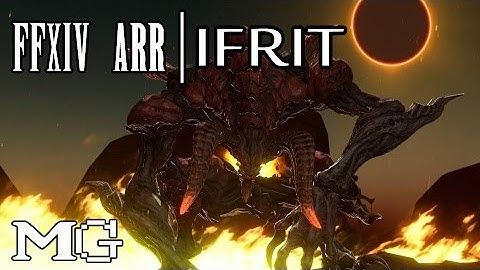 FFXIV Ifrit EX (blm perspective)