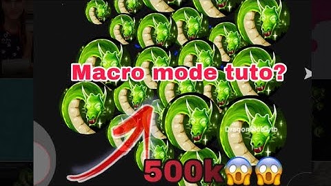Blob.io 500k😱 macro mode duo 😍