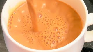 Zafrani chai | saffron and cardamom milk tea | Dhaba chai | highway tea | chai wala | karak