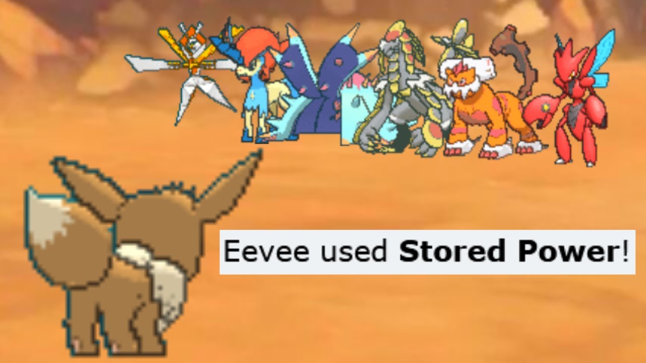 Eevee sweep- no Baton Pass | Pokemon Showdown