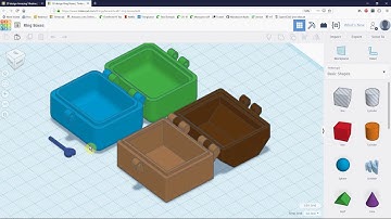 Tinkercad Tutorial: Treasure Box Part 1