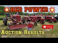 Rare Red Power || Auction Results