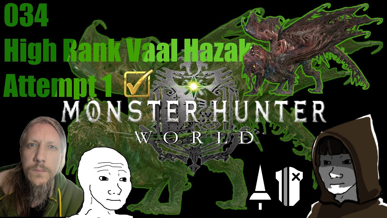 High Rank Vaal Hazak - Monster Hunter World - 034 - YouTube