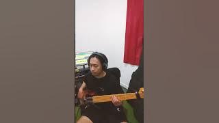 Rossa - 'Terlalu Cinta' (Ending part Rio Alief Drum Cam) - Bass Cover