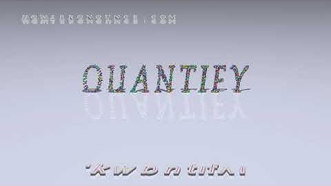 quantify - pronunciation + Examples in sentences and phrases