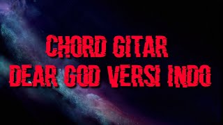 Chord gitar - Dear God versi indo