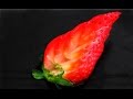 Art In Strawberry Decoration | Fruit Carving Garnish | Strawberry Art | Italypaul.co.uk