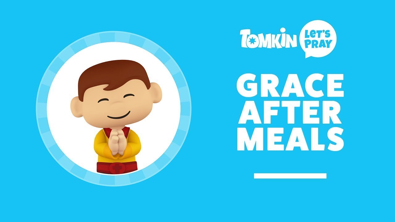 Grace After Meals Prayer for Kids | Thank You, Lord! | Let’s Pray with Tomkin