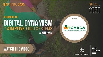 A glimpse of Digital Dynamism for Adaptive Food Systems across CGIAR: ICARDA
