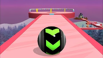 Sky Rolling Ball 3D Gameplay Speedrun Max All Levels 1981