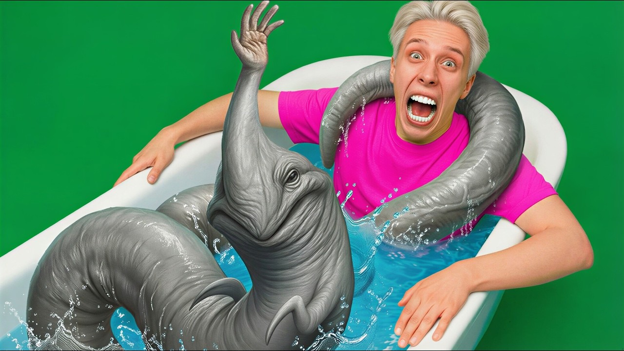 я кинул в ванну ВСЕ БОМБОЧКИ HAND SEA MONSTER в 