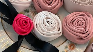 리본공예 장미만들기 | 장미그립톡 | 장미머리핀 🌹