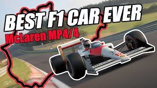 The Best F1 Car Ever Nordschleife Hotlap - McLaren MP4/4 - GT7