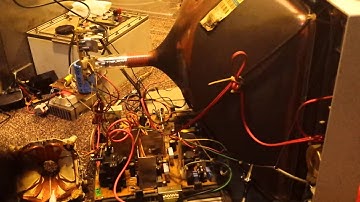 Crt t.v Line output transformers arcs