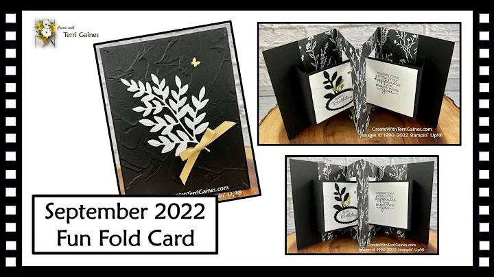 September 2022 Fun Fold Project - Interlock Accordion Card