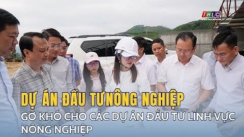 Gỡ khó cho các dự án đầu tư lĩnh vực nông nghiệp | THLC
