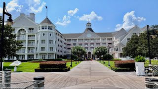 Disney&#39;s Yacht Club Resort 2023 Tour &amp; Walkthrough in 4K | Walt Disney World Florida June 2023