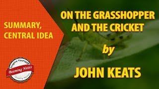 Summary of On The Grasshopper And The Cricket by John Keats screenshot 3