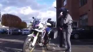 Richard Hammond and James May testing a Bike