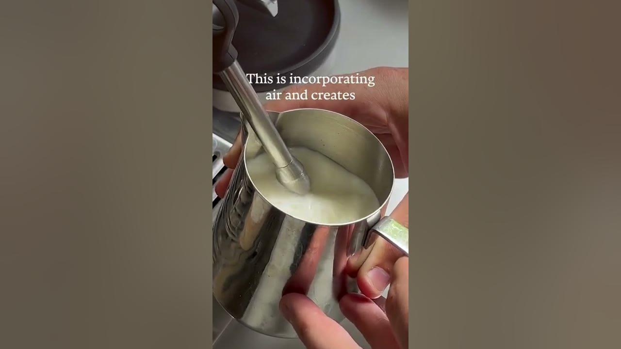 Why is my milk screeching? #goldenbrowncoffee #coffee #espresso #barista #baristabasics