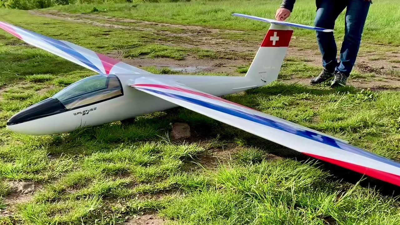 2 piles-Placked Avion D RC 4CH à une touche, avion AirobaticRC