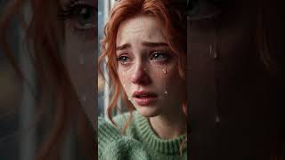 Why Are You Sad Today? 🥺💔 | Emotional Woman Art & PNG Clipart #shorts