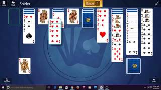 Spider Expert I Finish 2 Stacks