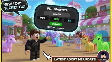 [NEW🎃] ADOPT ME HALLOWEEN UPDATE | PET SPAWNER SCRIPT | SPAWN NEW PETS!