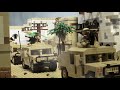 Lego modern war iraq war  all parts together