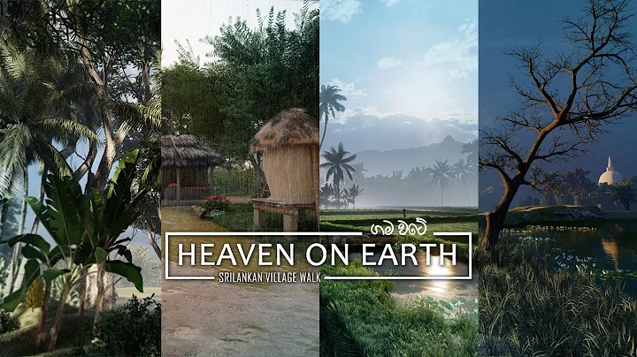 Sri Lankan village walk | Lumion 10 cinematic Animation