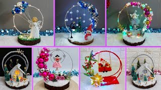 6 Economical Christmas Decoration idea with simple material |DIY Affordable Christmas craft idea🎄249