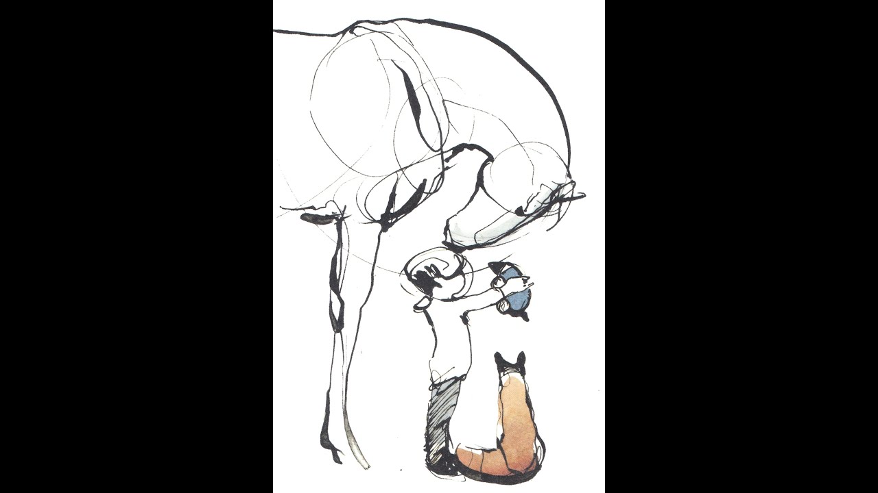 L'ENFANT, LA TAUPE, LE RENARD ET LE CHEVAL. histoire pour enfant. conte.  émotions. peur. animaux