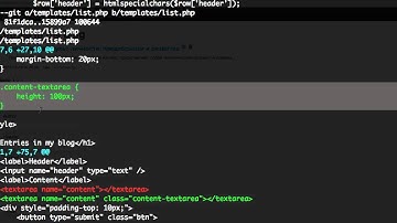 Создание блога на PHP часть 2: Git
