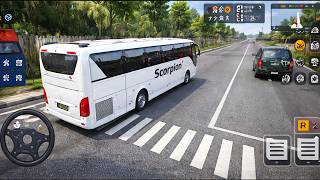 Vintage Bus Simulator Smooth Ride | Classic City Transport Gameplay | Relaxing Driving Game screenshot 3