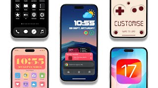 How to Customise iOS 17 Homescreen & Lockscreen!