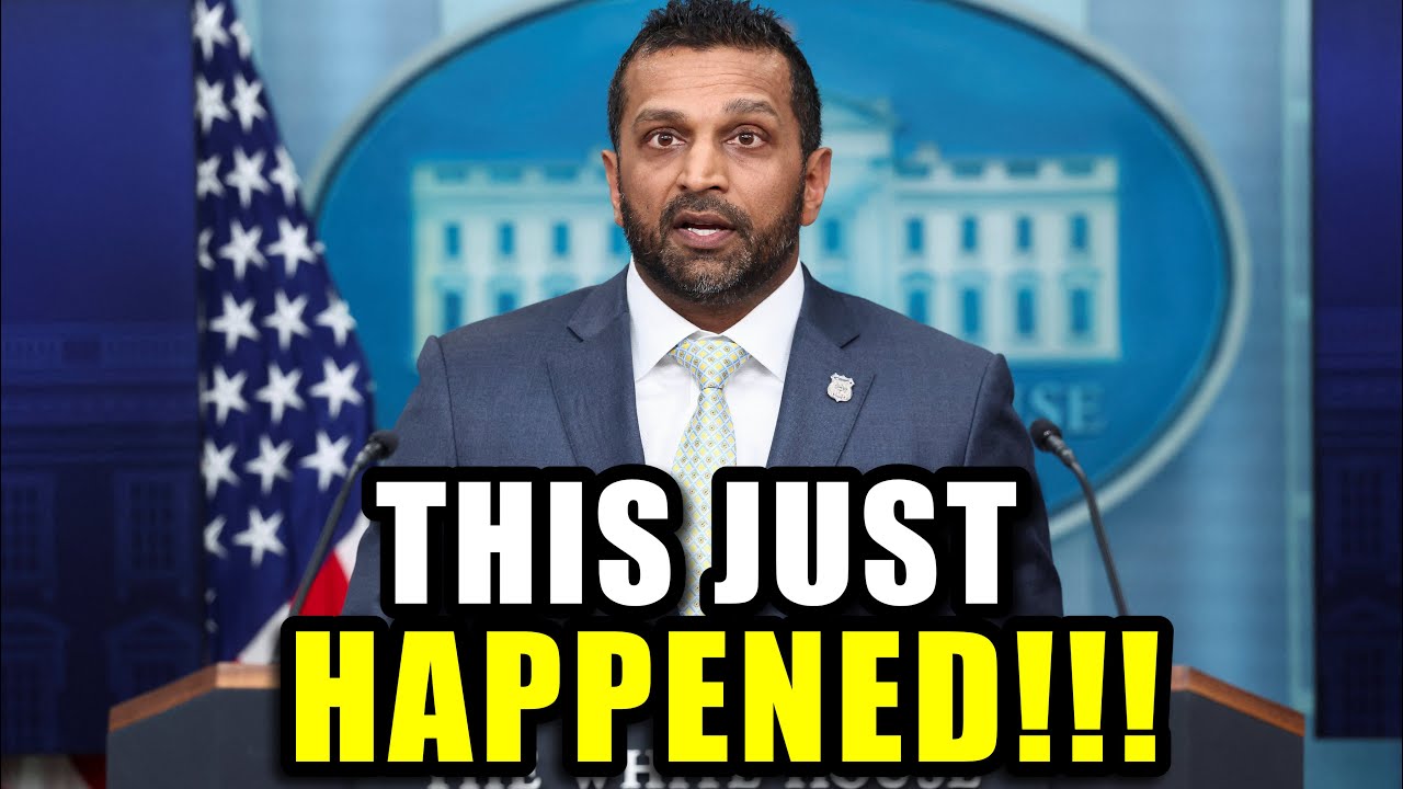 Kash Patel Stuns the World with Earth-Shattering Announcement — They Can’t Believe It