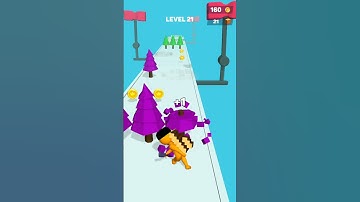 Lumber Rush - Craft World: All level Gameplay Android iOS level 21 1080p