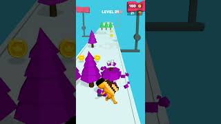 Lumber Rush - Craft World: All level Gameplay Android iOS level 21 1080p screenshot 3